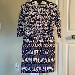 Nine West pullover 3/4 sleeve sheath dress